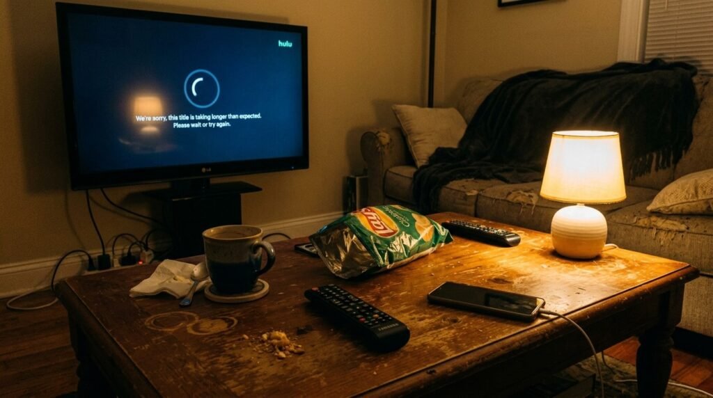 three weeks straight only to realize my 14-year-old nephew had his PS5 auto-downloading every Call of Duty update in the background