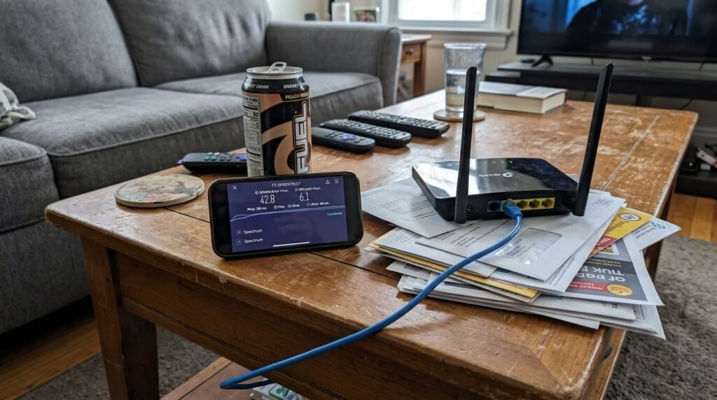 Reboot router every Sunday night like it’s a religion