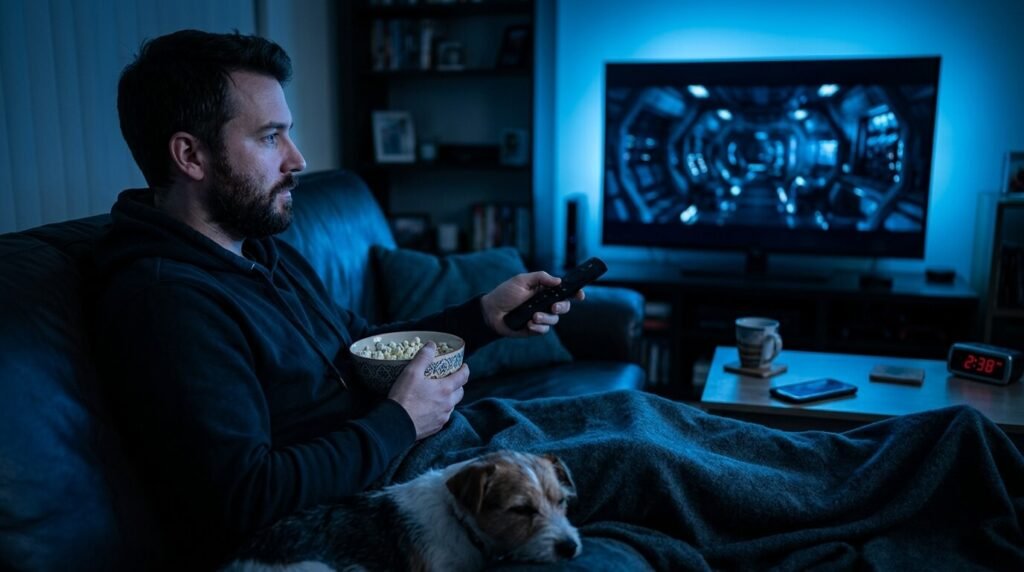 me trying to start Stranger Things on my phone while making ramen on the stove, then cast it to the TV once I sat down.